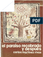 Carlos Martínez Rivas - El Paraíso Recobrado y Después PDF
