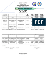 TLE Club Action Plan 2019-2020