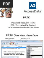 PRTK. Password Recovery ToolKit EFS (Encrypting File System) HTTP - en - Wikipedia.org - Wiki - Encrypting - File - System