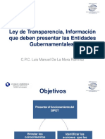 Curso Transparencia