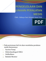 Pengelolaan Dan Penggunaan Peralatan Medis