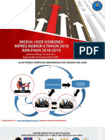 04 - Modul User Sismonev Inpres Nomor 6 Tahun 2018 PDF