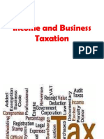 Income and Business Taxation