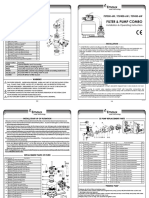 FSF Series fsf350 fsf450 6w Ss Pump Usual Manual English