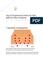 Top 10 Acupressure Points For Pain Relief & Other Problems - Page 2 of 3 Top 10 Home Remedies