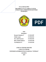 Laporan Tugas Besar PPIC Kelompok 1 - Teknik Industri A PDF