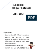 Speech_ Language Features