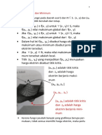 Nilai Maksimum Dan Minimum