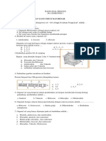 Bank Soal Biologi IPA Semester 3