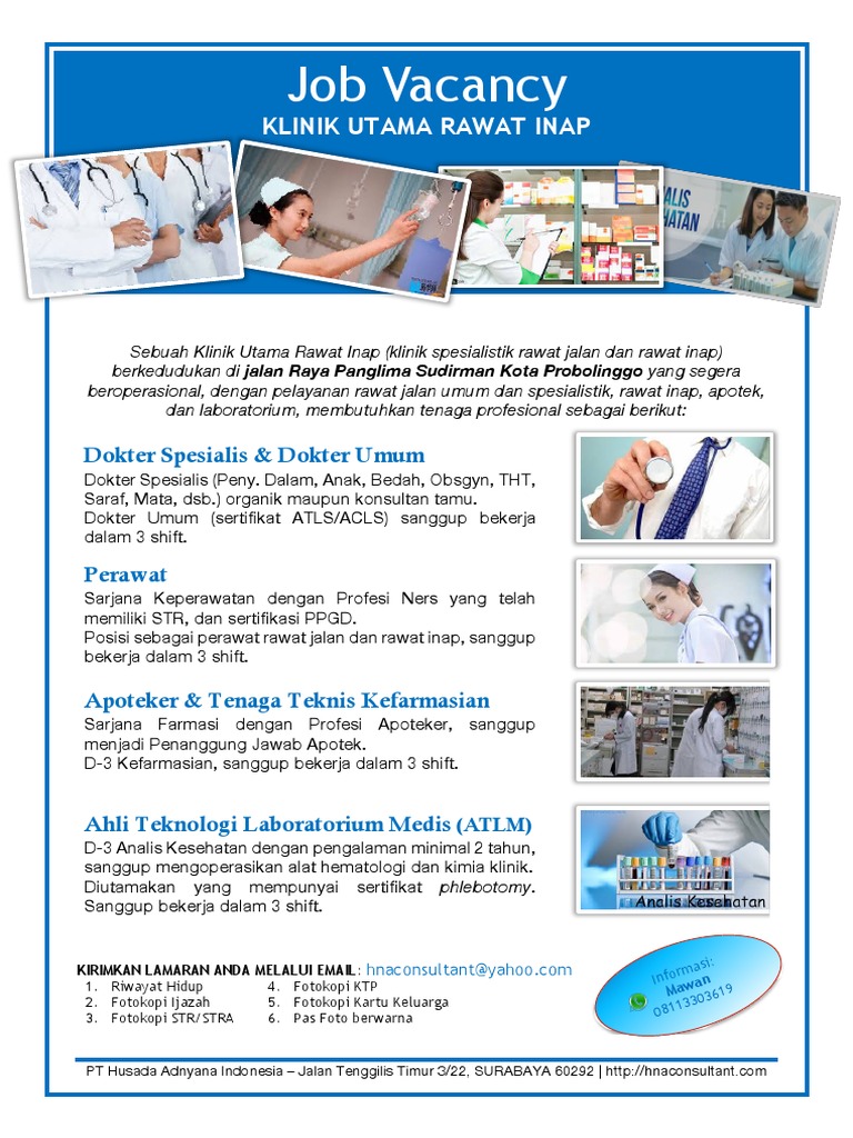 Brosur Lowongan Pekerjaan 2019 Struktur Jelas