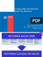 Seguridad y Calidad en La Atencion Del Paciente