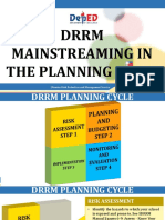 Presentation - DRRM Mainstreaming in The Planning Cycle