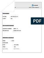 Environment: Unit Testing / User Manual