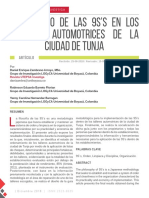 Diagnóstico de Las 9s's en Los Talleres Automotrices de La Ciudad de Tunja