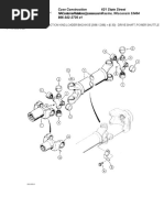 Drive Shaft, Power Shuttle To Transaxle