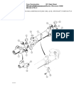 Drive Shaft, Power Shuttle To Transaxle