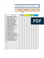 Rekod Markah Pentaksiran Tahun 3 Pintar