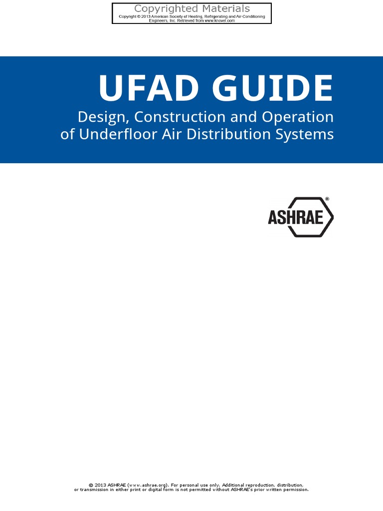 Ashrae Ufad Guide PDF | PDF | Ventilation (Architecture ...