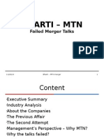 Bharti - MTN: Failed Merger Talks
