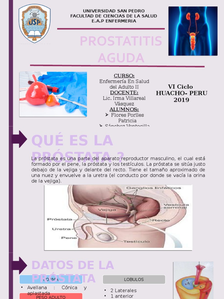 Terapia hormonală a prostatitei