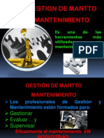 GESTION DE MANTTO