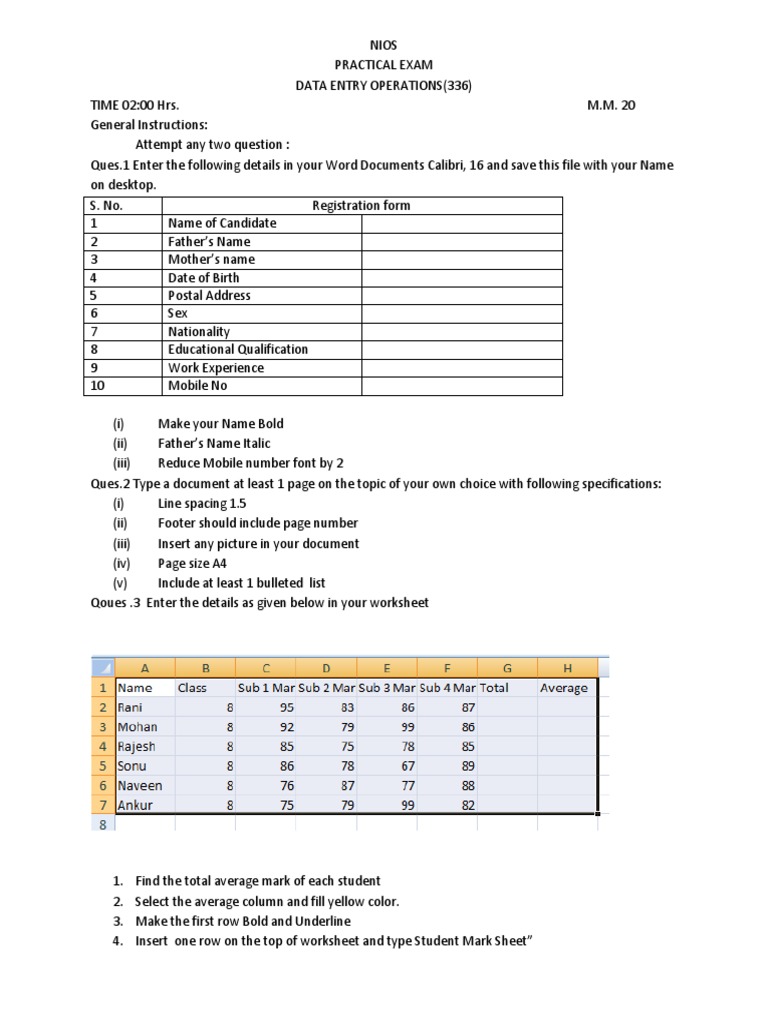 New Microsoft Word Document | PDF | Worksheet | Microsoft Word