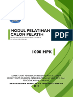 MODUL PELATIHAN CALON PELATIH