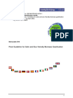 Gasification Guide Final Guideline For Safe and Eco Friendly Biomass PDF