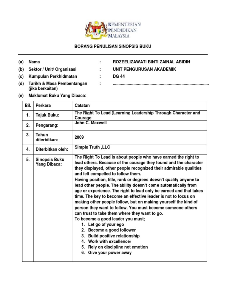 Format Penulisan Sinopsis Buku Pdf Psychological Concepts Psychology