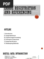 Image Registration and Georeferrencing