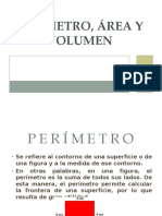 Funciones Matematicas Perimetro Area y Volumen