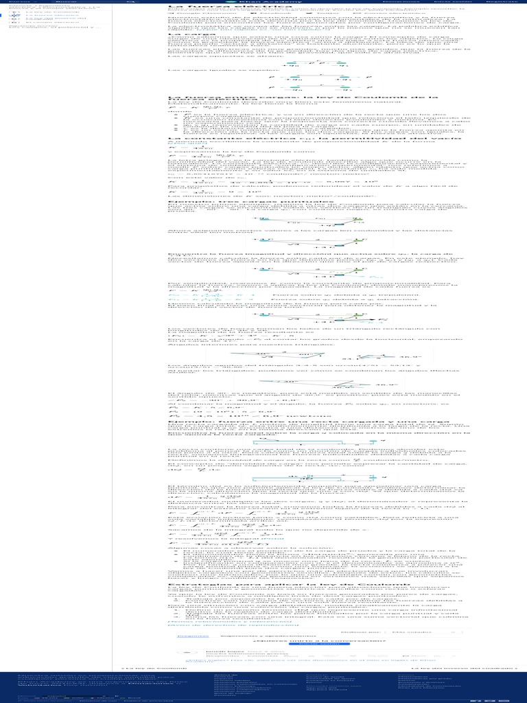 La Fuerza Eléctrica (Artículo) Khan Academy PDF PDF Carga eléctrica