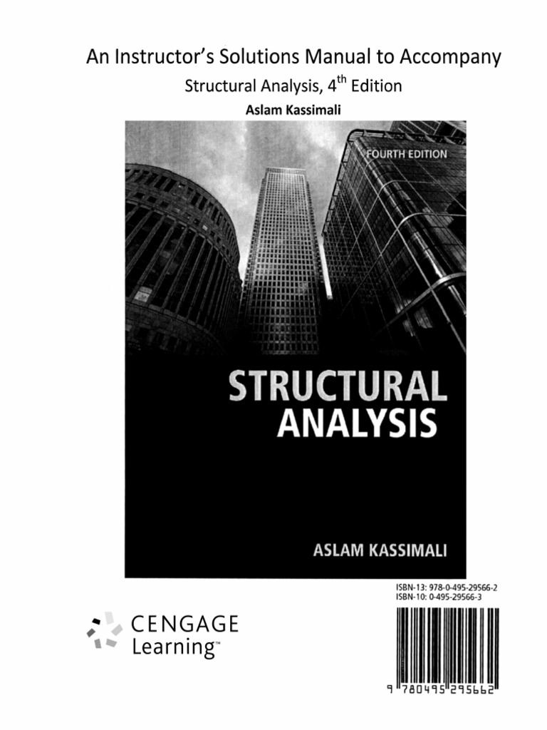 Structural Analysis Solutions PDF | PDF