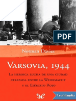 Varsovia 1944 - Norman Davies