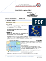 Damage Report of Typhoon Tisoy in Masbate PDF