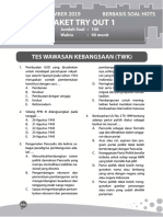Soal Try Out HOTS 1 (22 Desember 2019) PDF