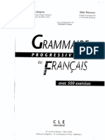 Grammaire Progressive Du Francais Niveau Interm PDF