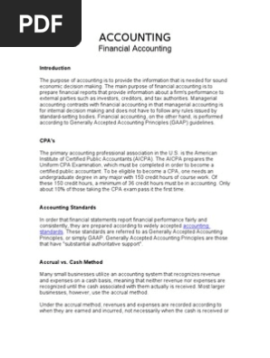 Accounting