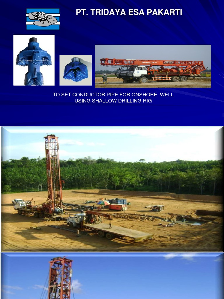 Auger Rig Operations by PT. Tridaya | PDF | Drilling Rig | Geotechnical ...