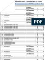 Electrical Instrumentation Bill