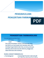 Pengertian Farmakologi