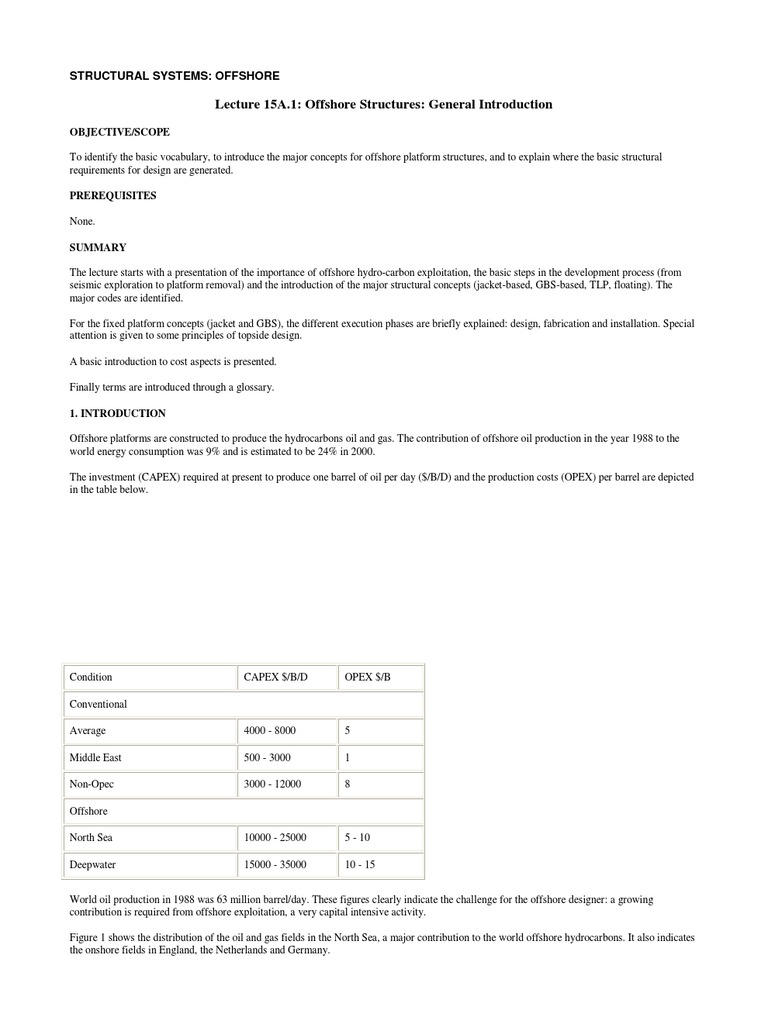 Offshore Structure Design Considerations | PDF | Deep Foundation ...