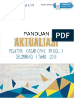 Panduan Aktualisasi Latsar CPNS LIPI 2019