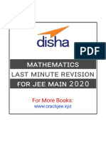 Disha Mathematics Revision (L