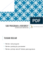 MG 02 - Sub Program Dan Rekursif PDF