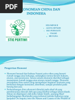 PEREKONOMIAN CHINA DAN INDONESIA