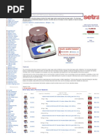 Setra SI-410S Sierra 407128 Precision Balance 410 x 0.001 g - Coupons and Discounts May be Available