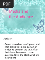 Chapter 6 Lesson 3 Media and The Audience