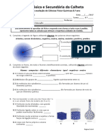 1.º Teste A 8 Ano 2017-2018