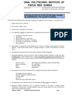 Application Form For Enrolment PDF